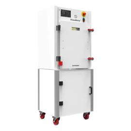 Sharebot Snow White² - DLS 3D printer + inert gas distribution system