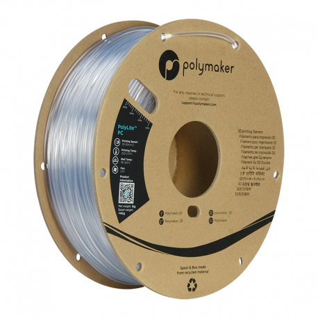 PolyLite PC Transparente 2.85 mm 1 kg