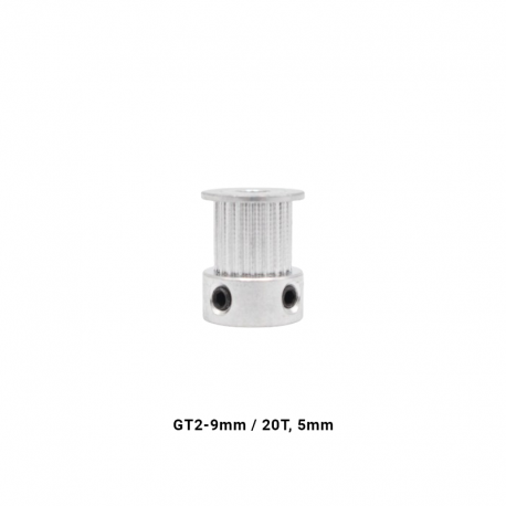 GT2 - 9 mm / 20T, 5 mm