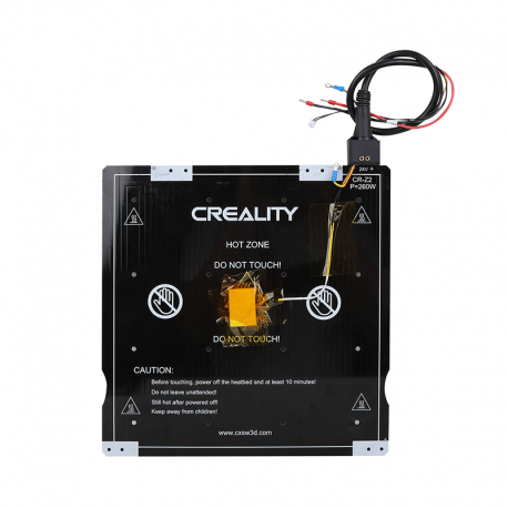 Lit chauffant pour imprimantes Creality 3D - Ender-3 S1 Plus