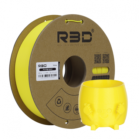 PLA High Speed R3D - giallo