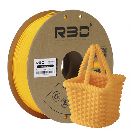 PLA High Speed R3D - giallo fluorescente