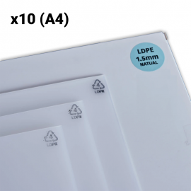 Replacement sheets - LDPE A4