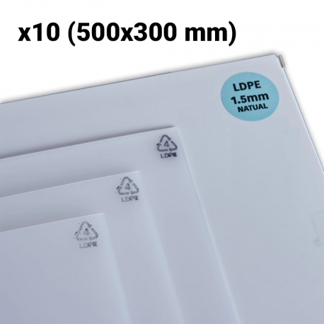 Láminas de recambio - LDPE 500x300