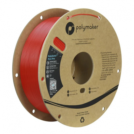 PolySonic PLA PRO rojo