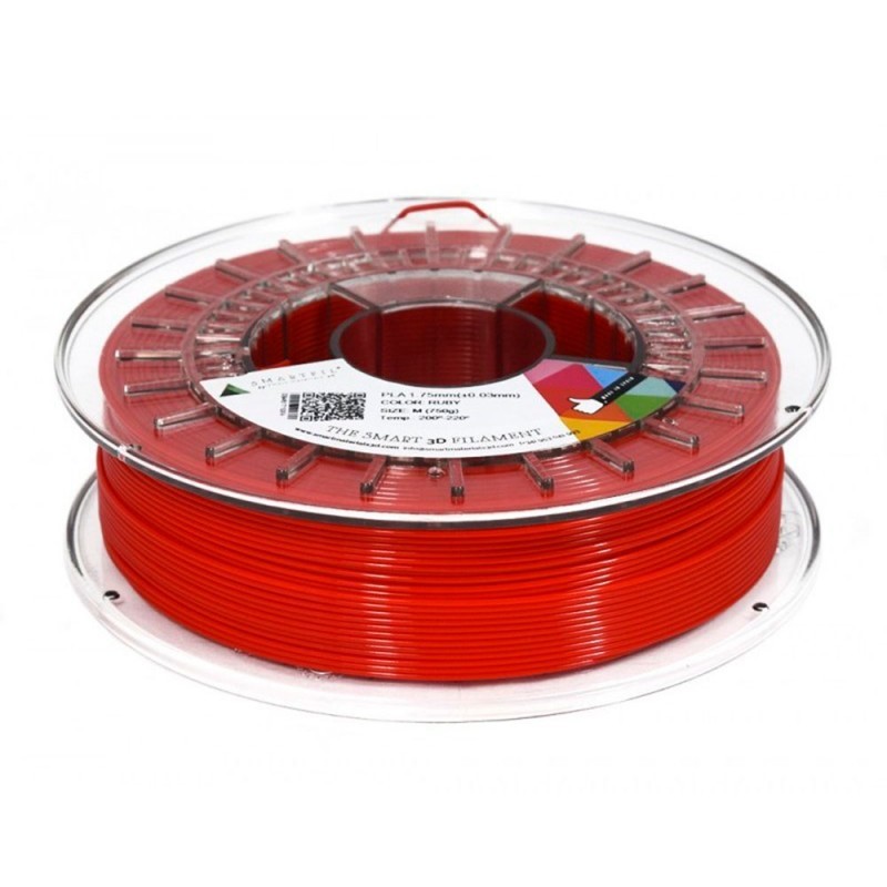 PLA Smartfil Red 750 g 1.75 mm