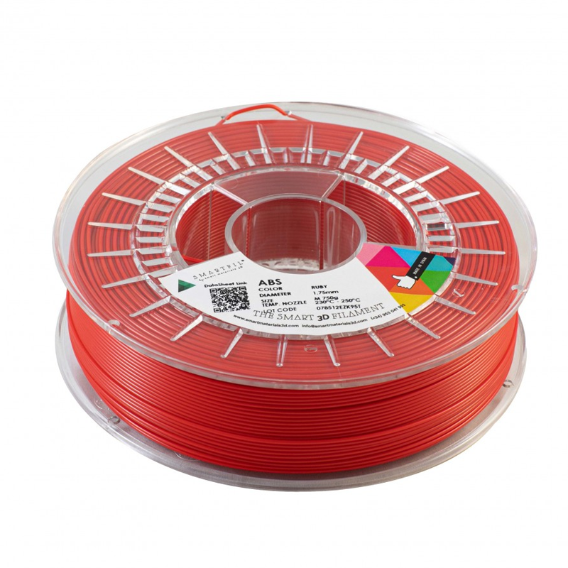 ABS Smartfil Red 750 g 1.75 mm