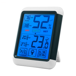 Digital humidity and temperature monitor