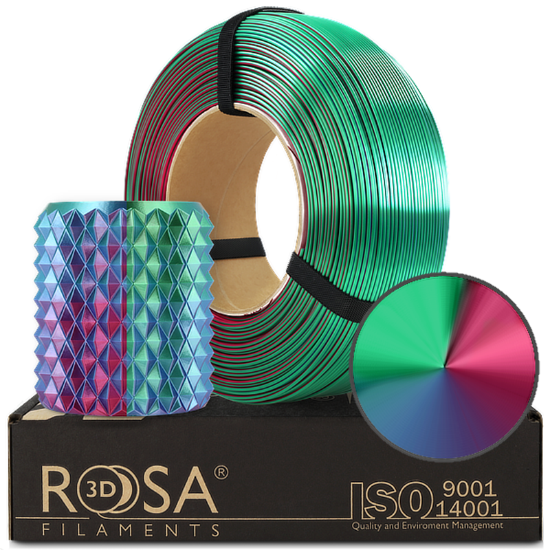 ReFill PLA Magic Silk - Aurora 1.75 mm 1 kg