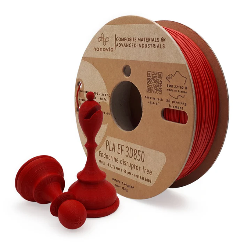 PLA 3D850 EF Rouge