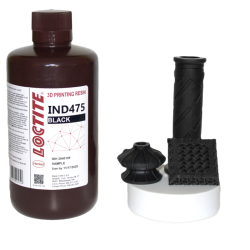 Resina IND402 A60 High Rebound NERO - Loctite 3D