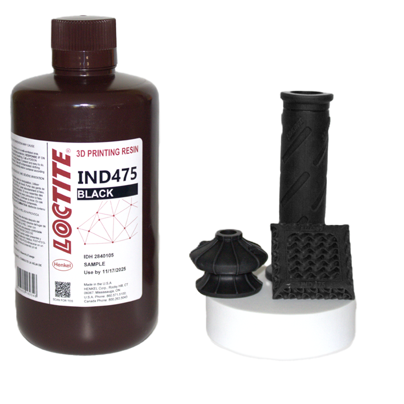 IND475 A60 High Rebound resin BLACK - Loctite 3D