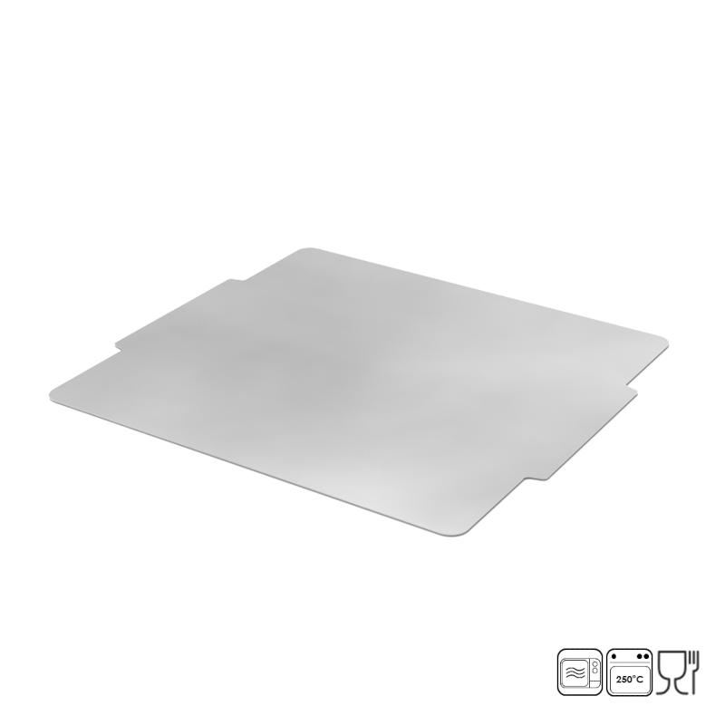 Flexible Bauplatte aus Edelstahl