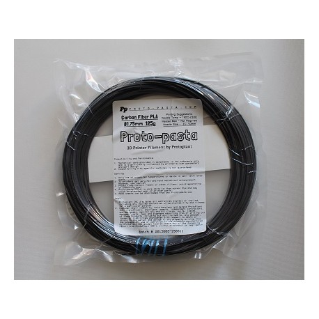 PLA Fibra de Carbono 1.75mm|125gr