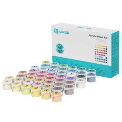 LOKLiK Acrylic Paint Kit - 48 Colours