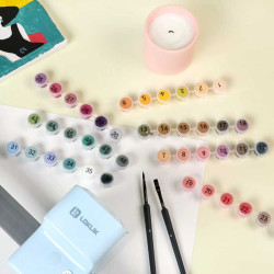 LOKLiK Acrylfarben Set 48 Farben