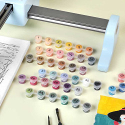 LOKLiK Kit di Pittura Acrilica 48 Colori