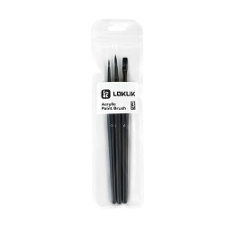 LOKLiK Acrylic Paint Brush Set