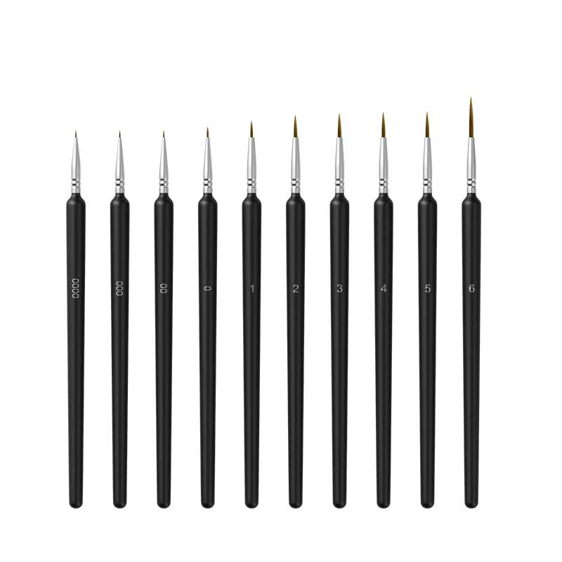 LOKLiK Miniature Paint Brushes Set