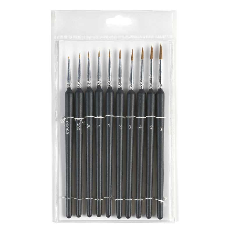 LOKLiK Miniature Paint Brushes Set