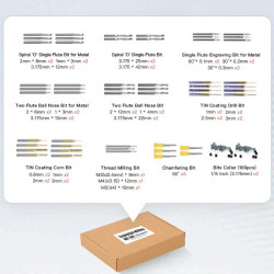 Essential Drill Bit Set for Carvera