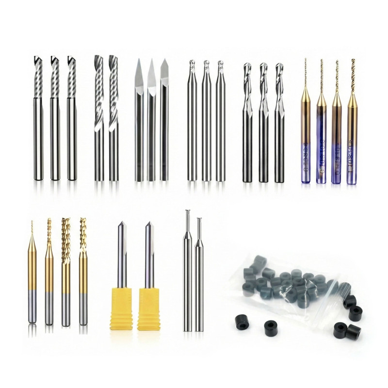 Makera Carvera Drilling Bits | Essential Milling Bit Set