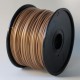Gold ABS Basic 3mm spool 1Kg