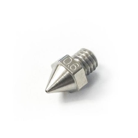 Nozzle di acciaio inossidabile 0,6 mm - Raise3D