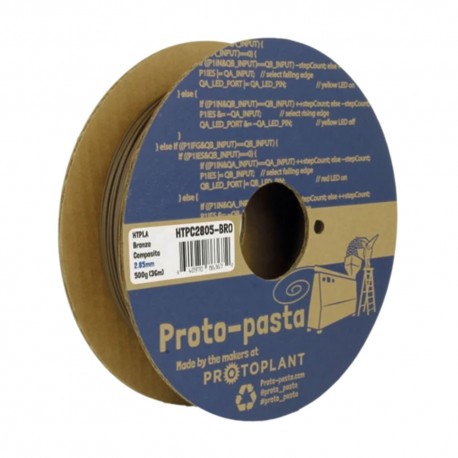 Bronze HTPLA Proto-Pasta 2.85mm 500g