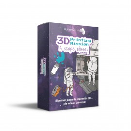 Jogo de cartas 3D Printing Mission · A Scape Odissey