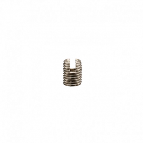 Threaded metal insert