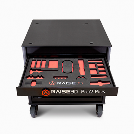 Raise 3D printer cart for Pro 2 Plus and Pro 3 Plus