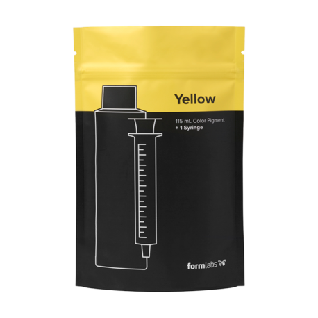 Pigment jaune pour Form 2/Form 3 Color Kit