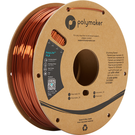 PolyLite PLA Silk bronze