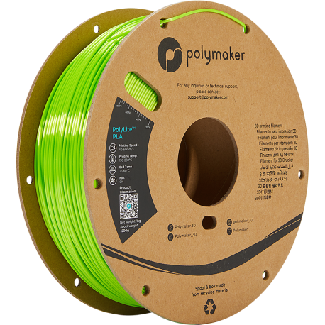 PolyLite PLA Silk lime