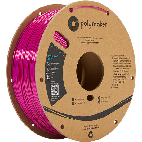 PolyLite PLA Silk magenta