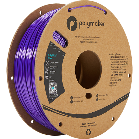 PolyLite PLA Silk purple