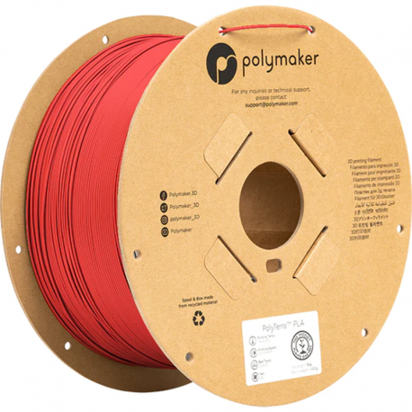 PolyTerra Rouge 3 KG 1.75 mm