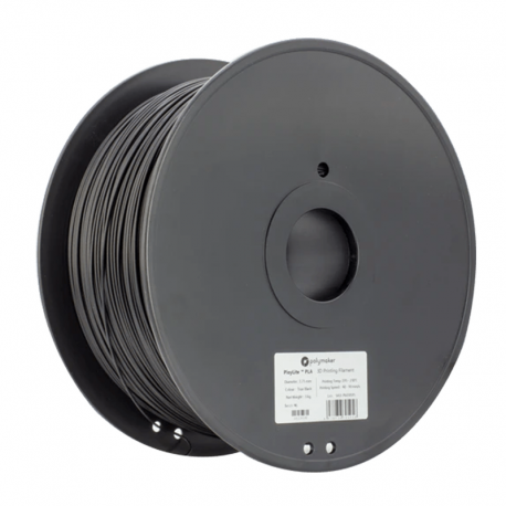 PolyLite PLA black 3 kg 1.75 mm