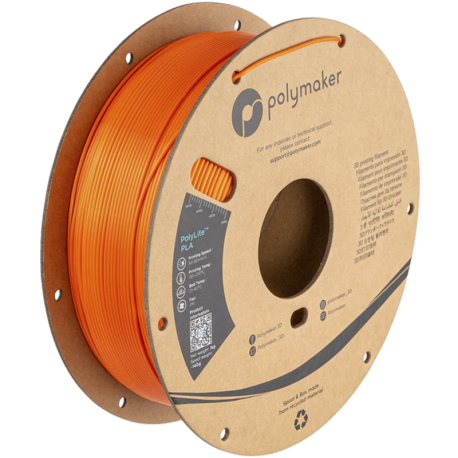 PolyLite PLA Silk Orange