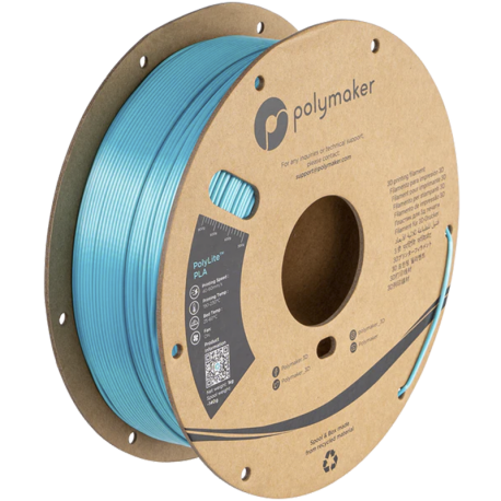 PolyLite PLA Silk Light Blue