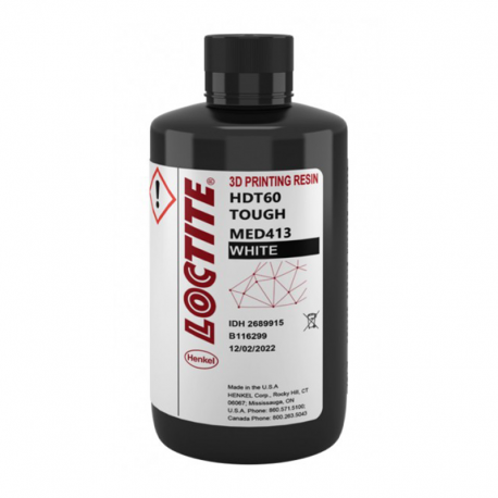 MED413 HDT60 Tough resin - Loctite 3D White