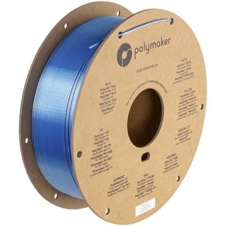 PolyLite PLA Silk blu