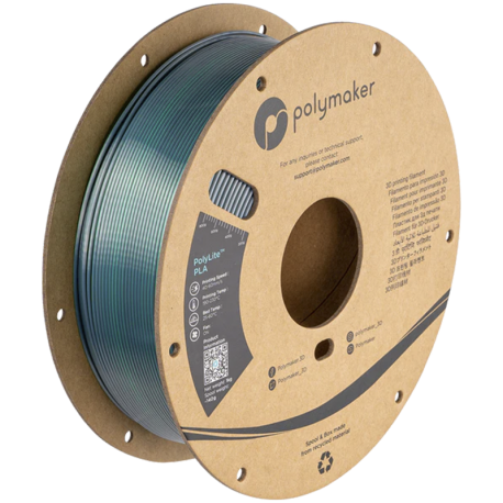 PolyLite PLA Silk blue