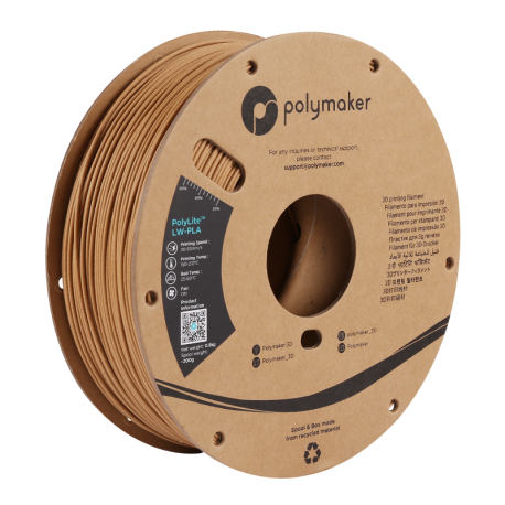 PolyLite Light Weight PLA (LW-PLA) Holz