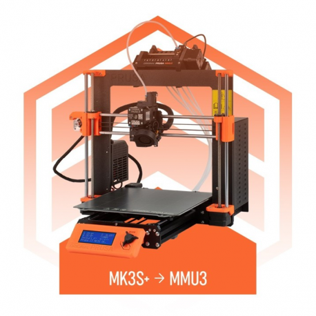 Kit multimaterial MMU3 para MK3S+ e MK4 de Prusa