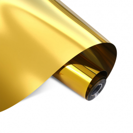 LOKLIK Adhesive vinyl sheets Mirror metallic golden