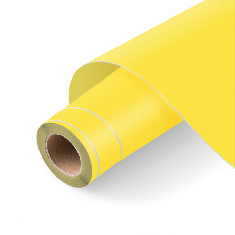 LOKLIK Adhesive vinyl sheets Matte lemon yellon