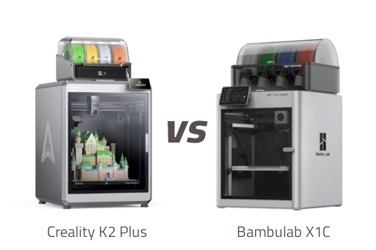 Creality K2 Plus vs Bambulab X1C : quelle est la meilleure imprimante 3D ?