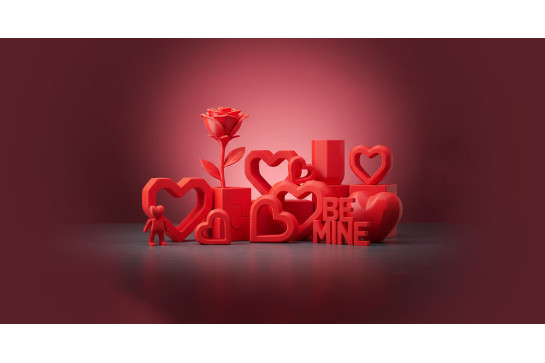 Les meilleures impressions 3D pour la Saint-Valentin : idées déco et cadeaux pour une journée spéciale